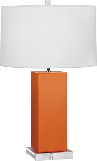 Harvey One Light Table Lamp in Pumpkin Glazed Ceramic (165|PM995)