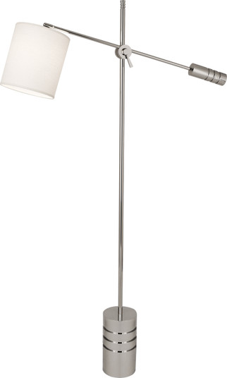 Campbell One Light Floor Lamp in Polished Nickel (165|S292)