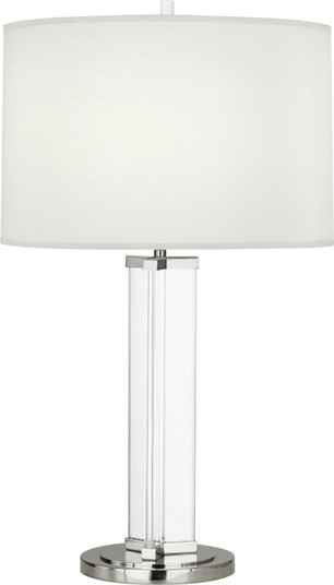 Fineas One Light Table Lamp in Clear Glass and Polished Nickel (165|S472)