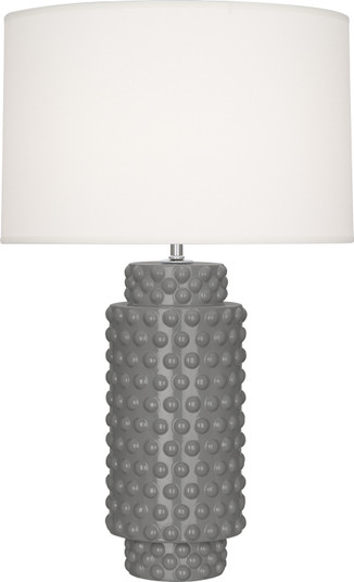 Dolly One Light Table Lamp in Smokey Taupe Glazed Textured Ceramic (165|ST800)