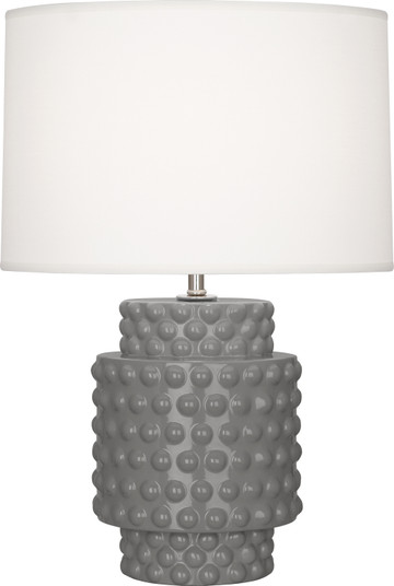 Dolly One Light Accent Lamp in Smoky Taupe Glazed Textured Ceramic (165|ST801)