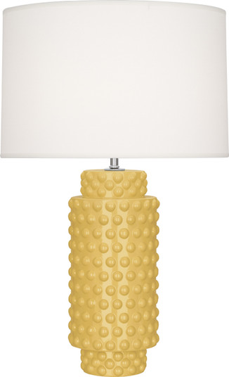 Dolly One Light Table Lamp in Sunset Yellow Glazed Textured Ceramic (165|SU800)