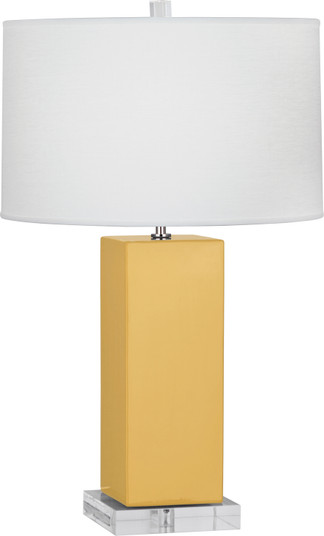 Harvey One Light Table Lamp in Sunset Yellow Glazed Ceramic (165|SU995)