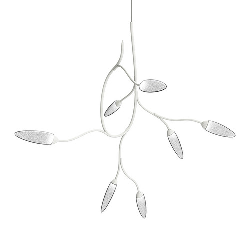 Vines LED Pendant in Satin White (69|3281.03)