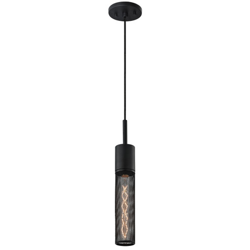 Urban Edge One Light Pendant in Textured Black (69|4941.97)