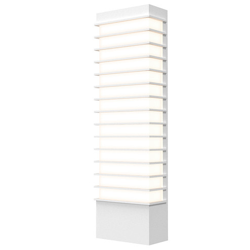Tawa LED Wall Sconce in Textured White (69|7413.98-WL) Tawa LED Wall Sconce in Textured White (69|7413.98-WL)