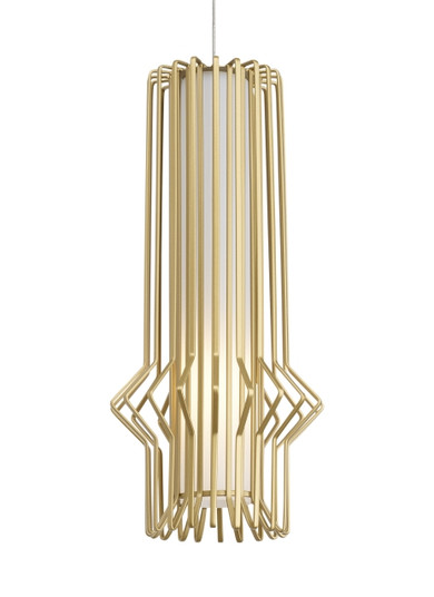 Syrma LED Pendant in Satin Nickel (182|700MPSYRGS-LEDS930)