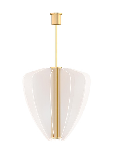 Nyra LED Chandelier in Plated Brass (182|700NYR30BR-LED930)