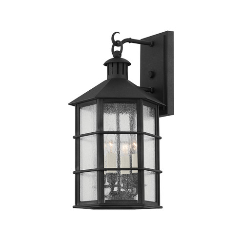 Lake County Four Light Wall Sconce in French Iron (67|B2512-FRN)