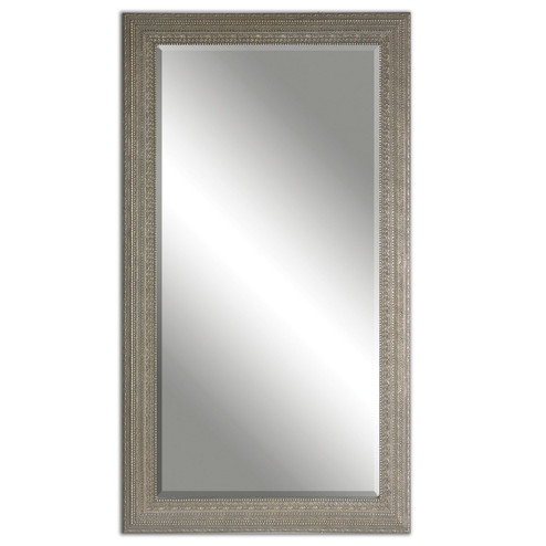 Malika Mirror in Antiqued Silver-champagne w/Light Gray (52|14603)