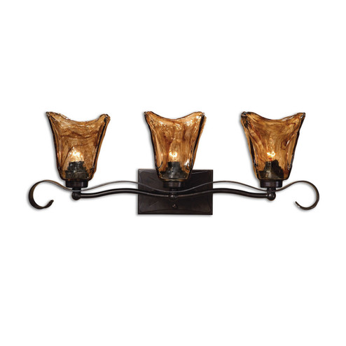 Vetraio Three Light Vanity Strip in Oil Rubbed Bronze (52|22801) Vetraio Three Light Vanity Strip in Oil Rubbed Bronze (52|22801)