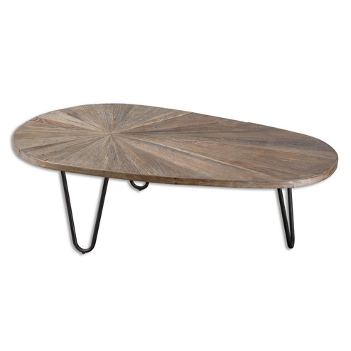 Leveni Coffee Table in Black Iron (52|24459)