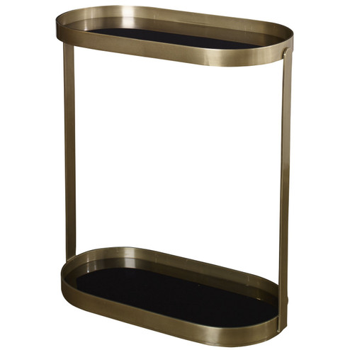 Adia Side Table in Antiqued Gold (52|25081)