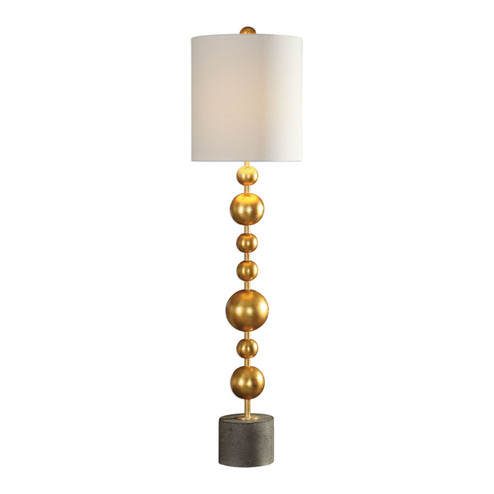 Selim One Light Buffet Lamp in Metallic Gold Leaf (52|29566-1) Selim One Light Buffet Lamp in Metallic Gold Leaf (52|29566-1)