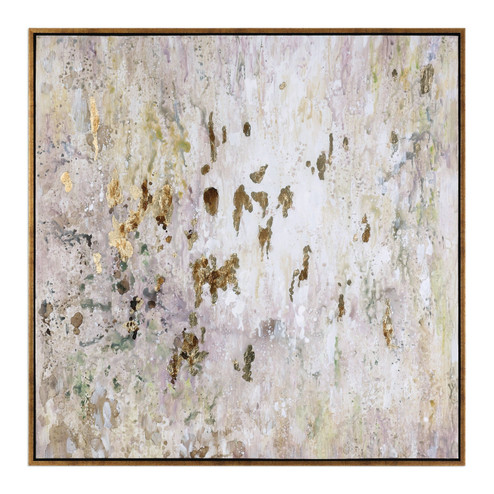 Golden Raindrops Wall Art in Champagne Silver Leaf (52|34362)