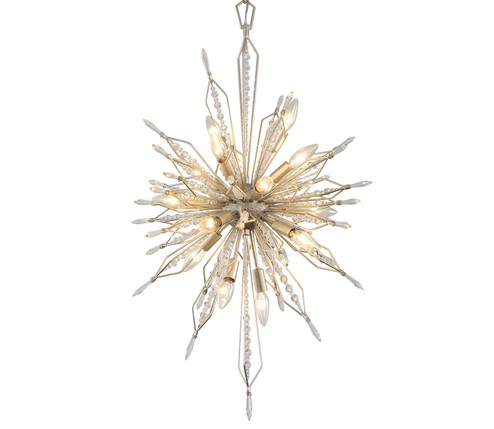 Orbital 16 Light Foyer Pendant in Gold Dust (137|311F16GD)