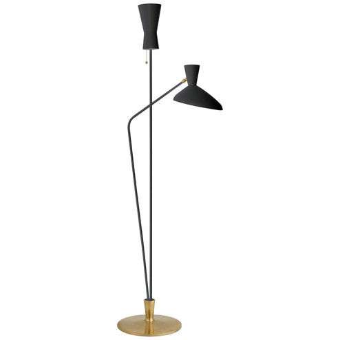 Austen Two Light Floor Lamp in Matte Black (268|ARN 1712BLK)
