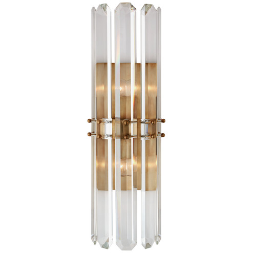 Bonnington Two Light Wall Sconce in Hand-Rubbed Antique Brass (268|ARN 2125HAB)