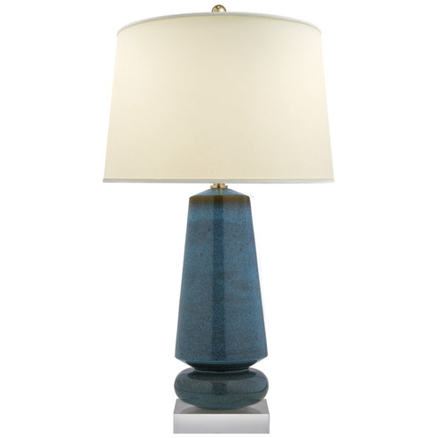 Parisienne One Light Table Lamp in Oslo Blue (268|CHA 8670OSB-PL)