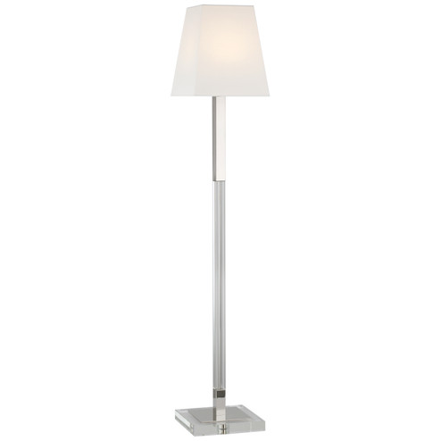 Reagan LED Floor Lamp in Polished Nickel and Crystal (268|CHA 9912PN/CG-L)