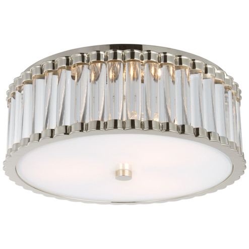 Kean LED Flush Mount in Polished Nickel (268|CHC 4925PN-CG)