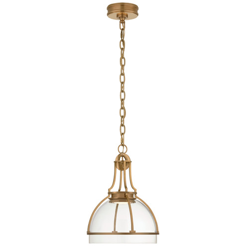 Gracie LED Pendant in Antique-Burnished Brass (268|CHC 5481AB-CG)