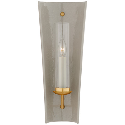 Downey One Light Wall Sconce in Shellish Gray and Gild (268|CHD 2606SHG)