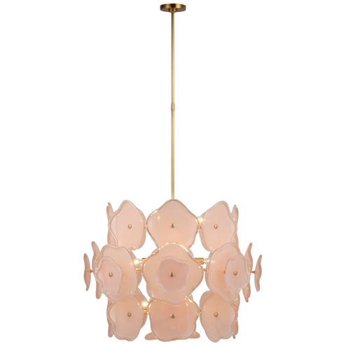 Leighton LED Chandelier in Soft Brass (268|KS 5067SB-BLS)