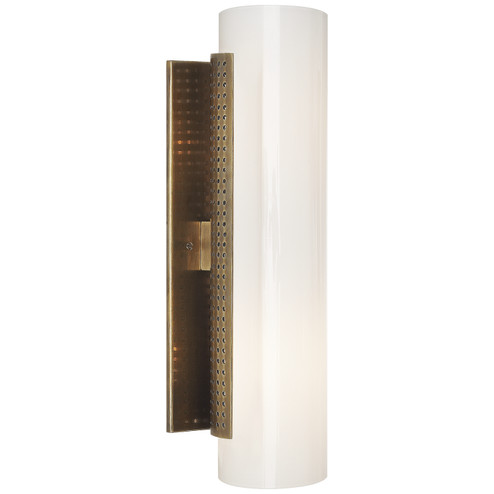 Precision Two Light Wall Sconce in Antique-Burnished Brass (268|KW 2220AB-WG)