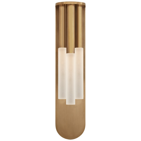 Rousseau LED Wall Sconce in Antique-Burnished Brass (268|KW 2284AB-EC)