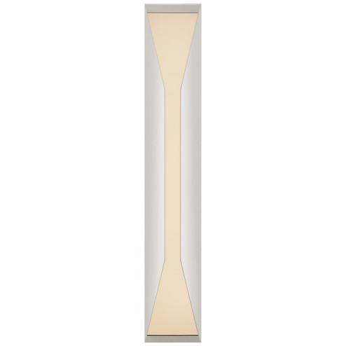 Stretto LED Outdoor Wall Sconce in Polished Nickel (268|KW 2722PN-FG)