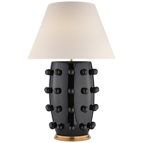 Linden One Light Table Lamp in Black (268|KW 3032BLK-L)