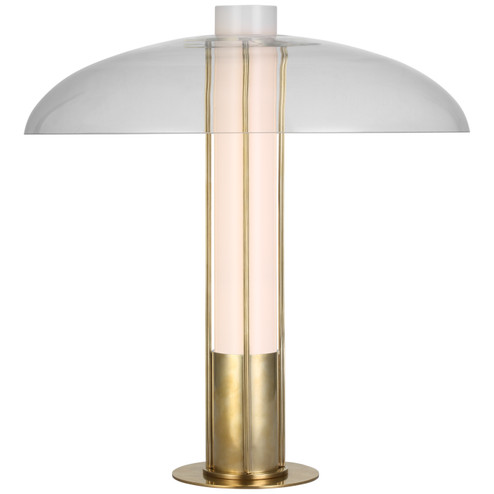 Troye LED Table Lamp in Antique-Burnished Brass (268|KW 3420AB-CG)