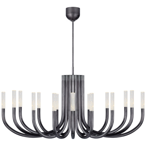 Rousseau LED Chandelier in Bronze (268|KW 5585BZ-SG)