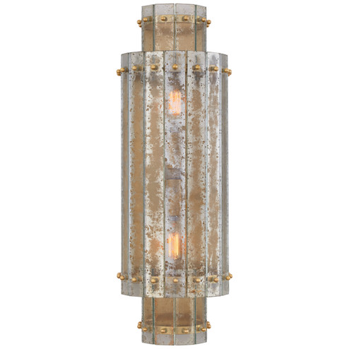 Cadence Two Light Wall Sconce in Hand-Rubbed Antique Brass (268|S 2651HAB-AM)