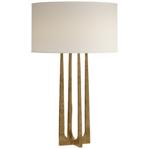Scala One Light Table Lamp in Gilded Iron (268|S 3513GI-PL)