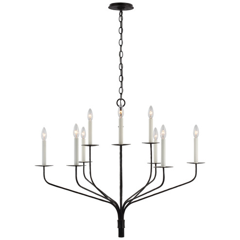 Belfair LED Chandelier in Aged Iron (268|S 5752AI)