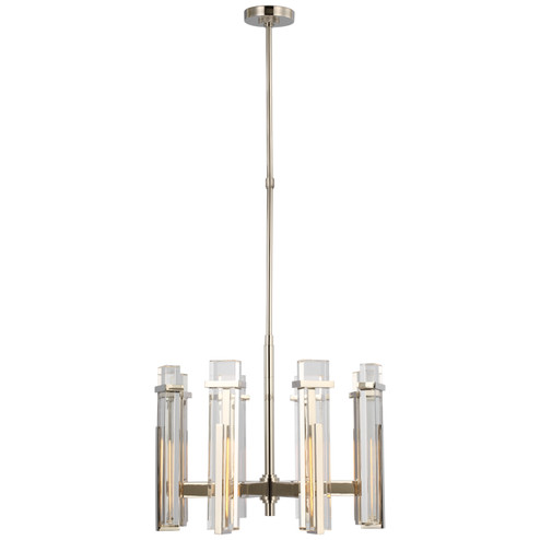 Malik LED Chandelier in Polished Nickel (268|S 5911PN-CG)