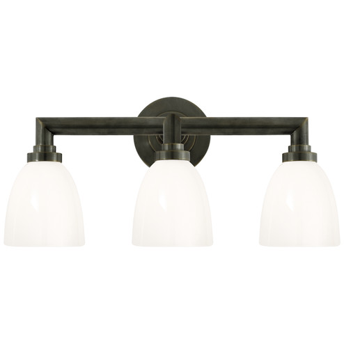 Wilton Three Light Bath Sconce in Bronze (268|SL 2843BZ-WG)