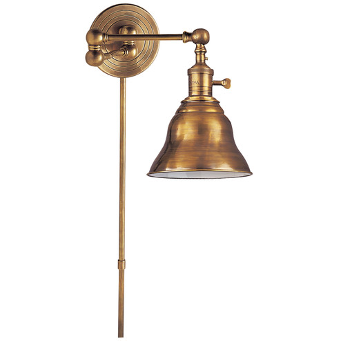 Boston Functional One Light Wall Sconce in Hand-Rubbed Antique Brass (268|SL 2920HAB/SLE-HAB)