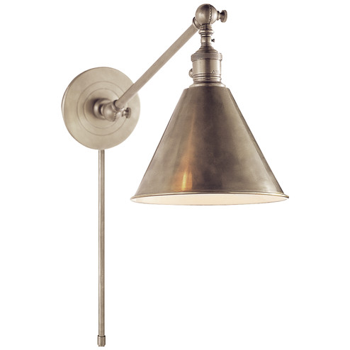 Boston Functional One Light Wall Sconce in Antique Nickel (268|SL 2922AN)