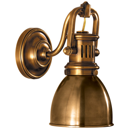 Yoke One Light Wall Sconce in Hand-Rubbed Antique Brass (268|SL 2975HAB-HAB)