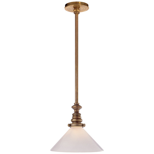 Boston One Light Pendant in Hand-Rubbed Antique Brass (268|SL 5125HAB-WG1)