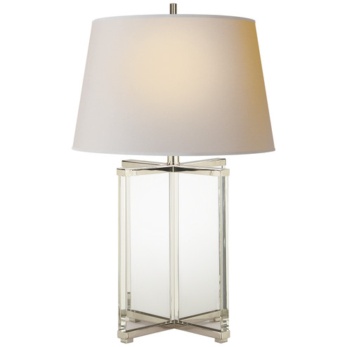 Cameron One Light Table Lamp in Crystal (268|SP 3005CG-NP)