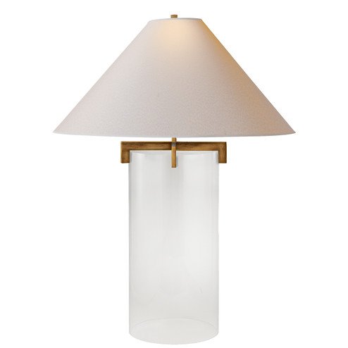 Brooks One Light Table Lamp in Gilded Iron (268|SP 3015GI/CG-NP)
