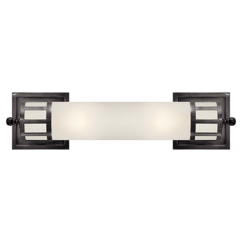 Openwork Two Light Wall Sconce in Bronze (268|SS 2013BZ-FG)