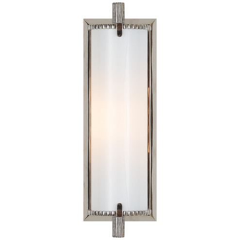 Calliope Bath One Light Bath Sconce in Polished Nickel (268|TOB 2184PN-WG)