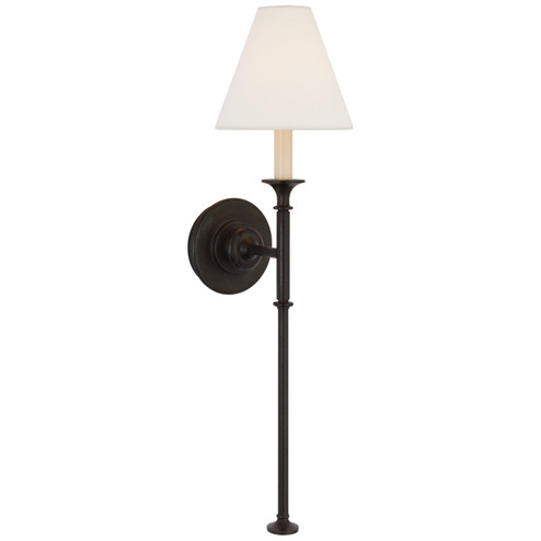 Piaf LED Wall Sconce in Aged Iron (268|TOB 2453AI-L)