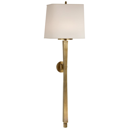 Edie Two Light Wall Sconce in Hand-Rubbed Antique Brass (268|TOB 2741HAB-NP)