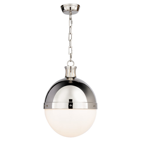 Hicks Two Light Pendant in Polished Nickel (268|TOB 5063PN-WG)